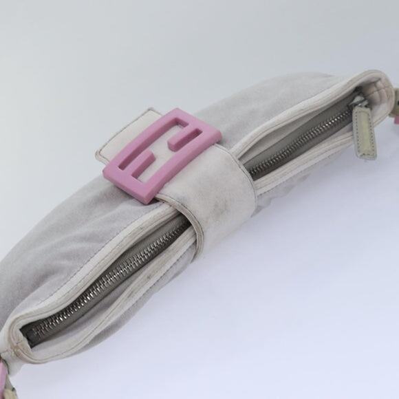 FENDI Shoulder Bag Cotton Gray - Picture 6 of 16